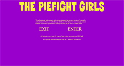 Desktop Screenshot of piefightgirls.com